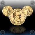 ZDA $1 (24th. President) 2012 P+D "Grover Cleveland (No2)"